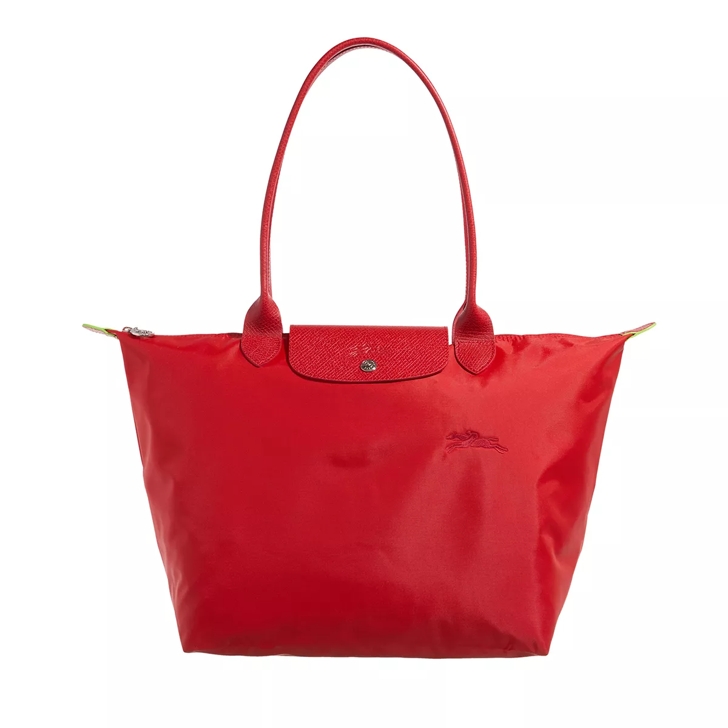 Longchamp Le Pliage Green Tote Bag L Tomato Shopper