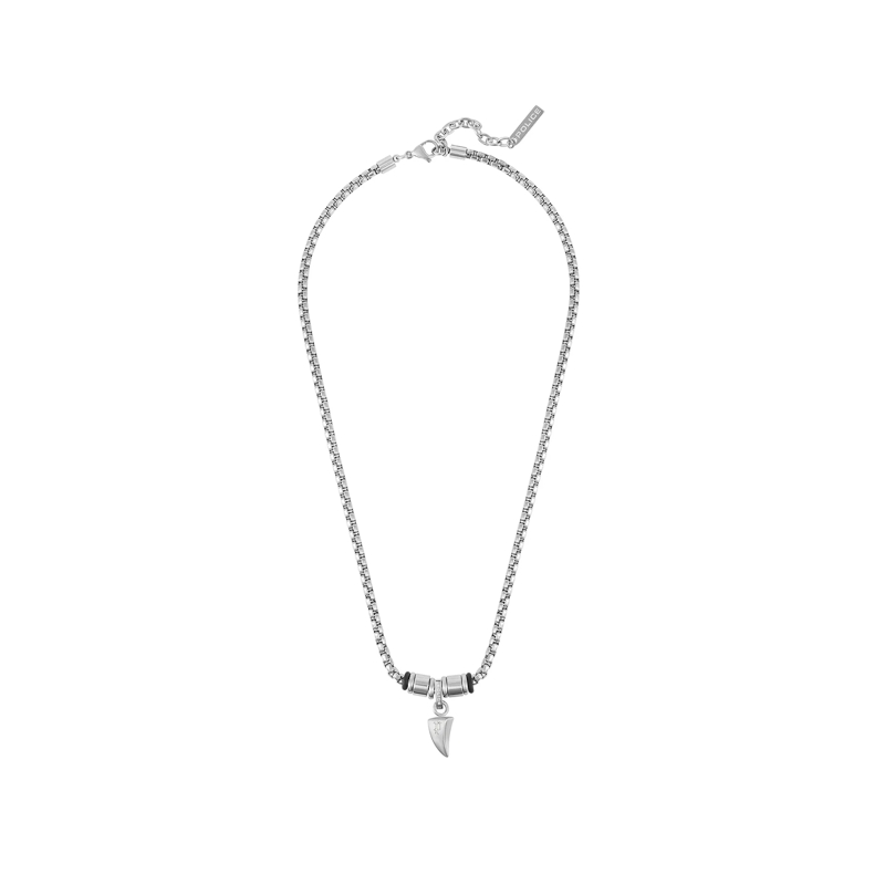 Police  Herrenkette Serrator- Herrenkette- Farbe: silbe silber