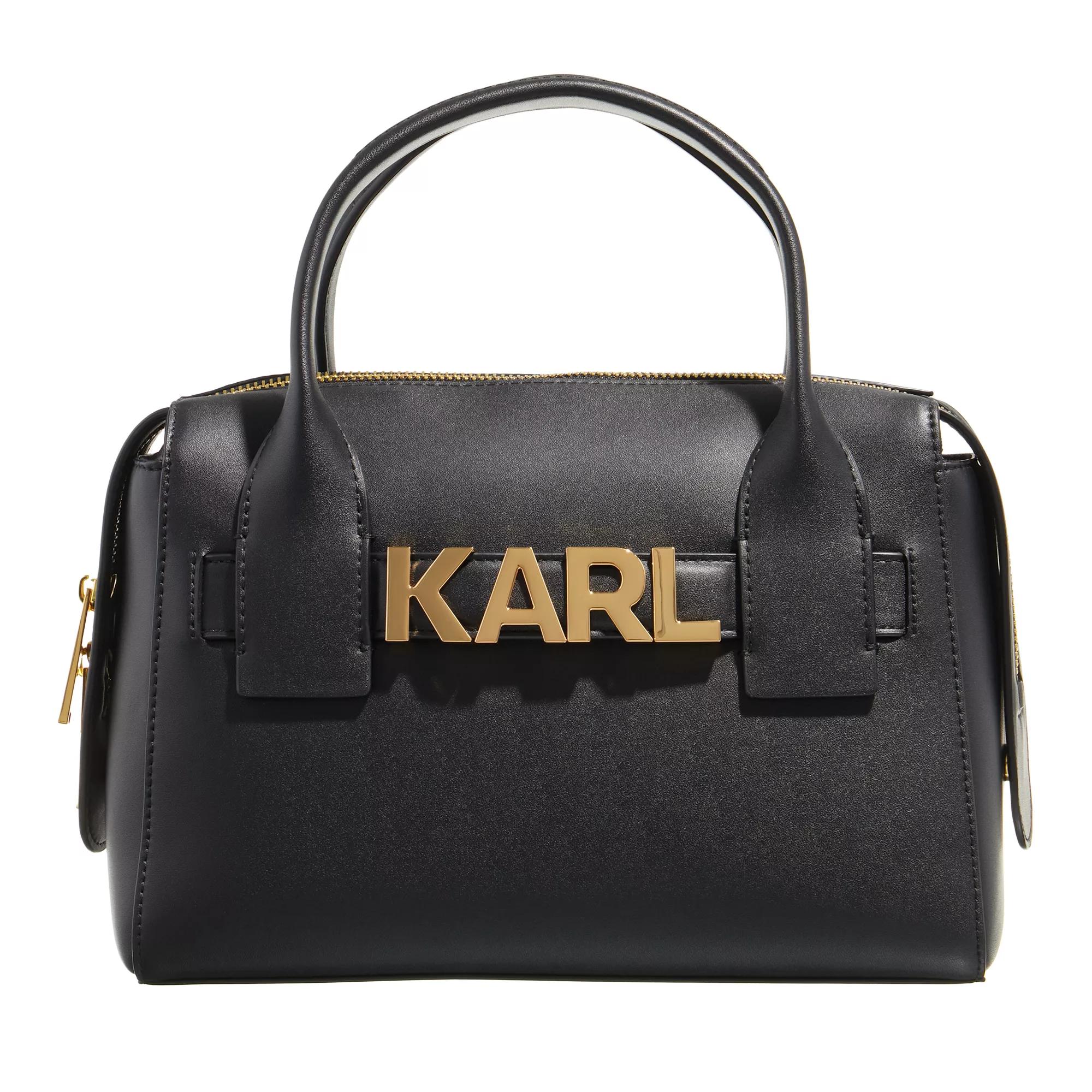 Karl Lagerfeld Crossbody Bags - K/Letters Small Top Handle - Gr. unisize - in Schwarz - für Damen