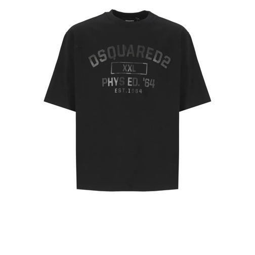 Dsquared2 T-Shirts Black Loose Fit Tee T-Shirt Black