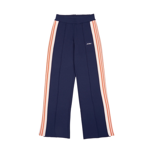 Autry International Jogginghose aus Viskose Blue Blue Pantaloni