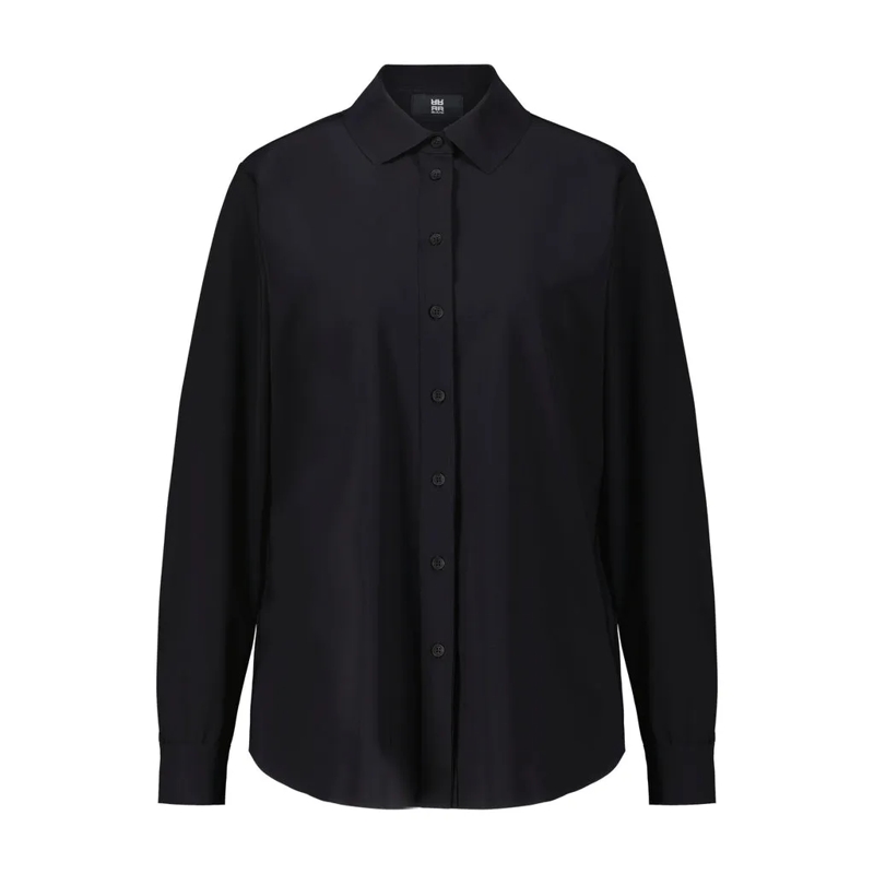 Riani Bluse Bluse aus elastischem Material Schwarz