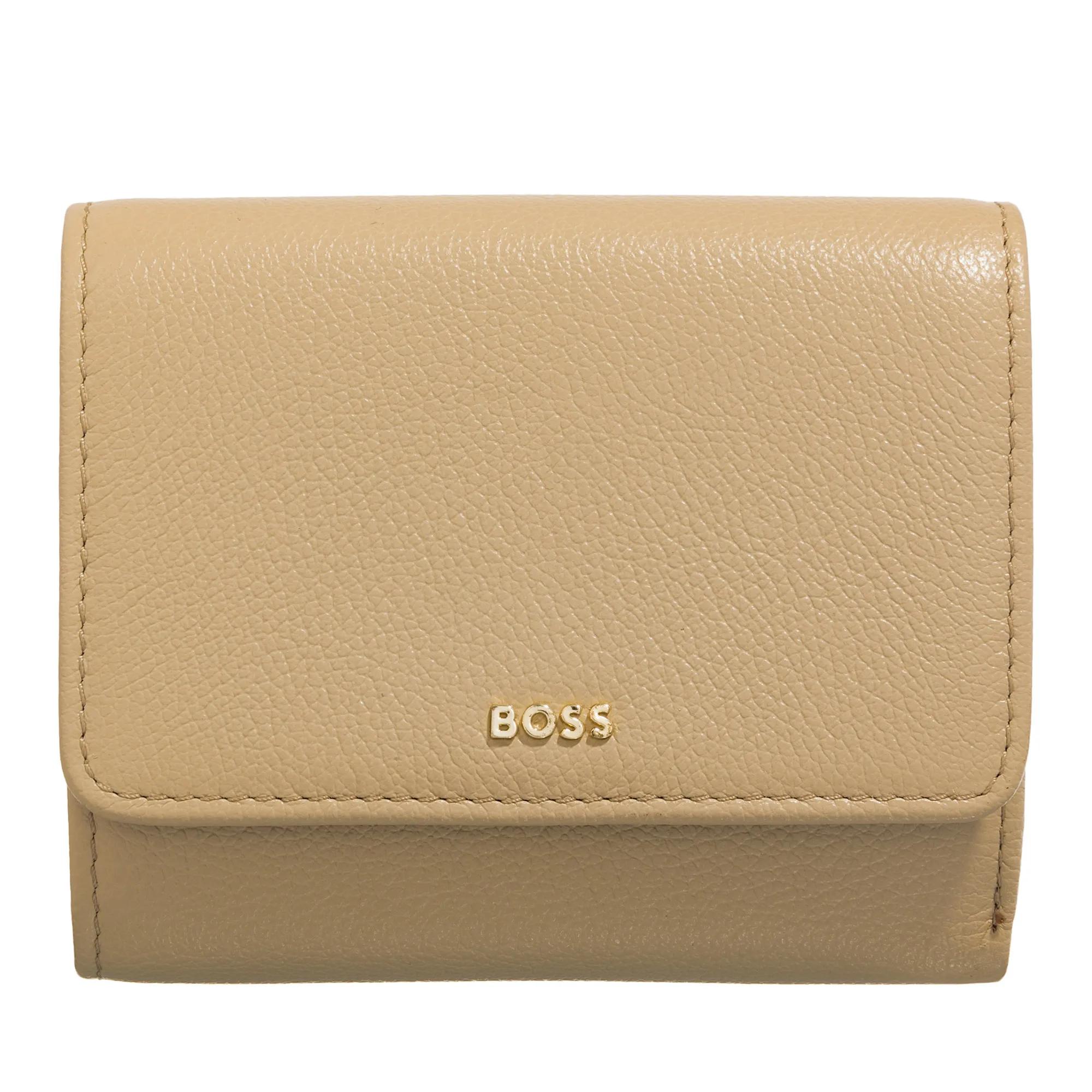 Boss Portemonnaie - Alyce Trifold - Gr. unisize - in Beige - für Damen