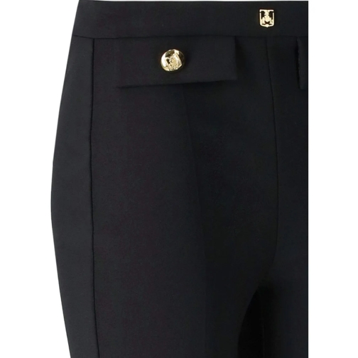 Elisabetta Franchi ELISABETTA FRANCHI SCHWARZE ZIGARETTENHOSE schwarz 