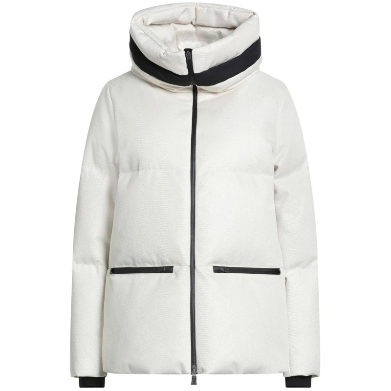 Herno T-Shirt HERNO LAMINAR CAPE IN PRO HYBRID Jacket weiß