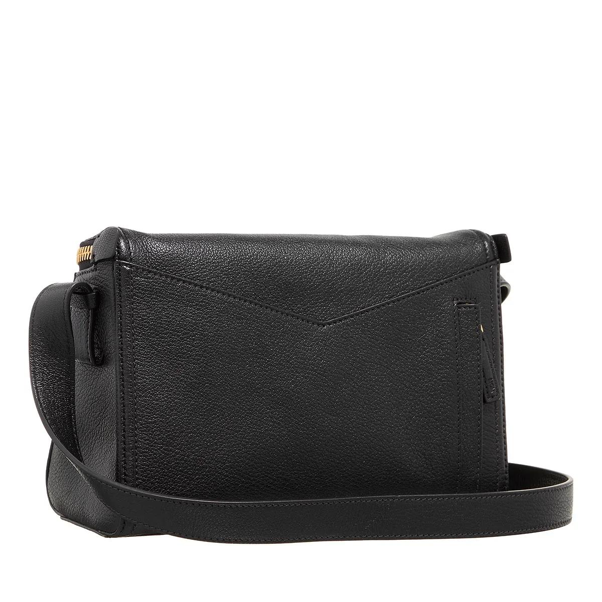 MCM Crossbody bags Diamant 3D Leather Shoulder Bag Small in zwart