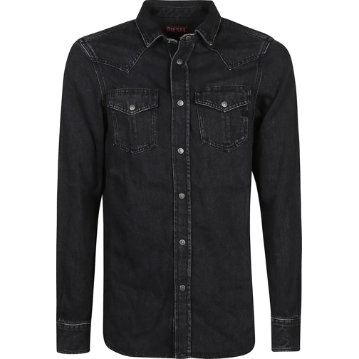 Diesel Legere Oberteile D-vega Shirt Black schwarz