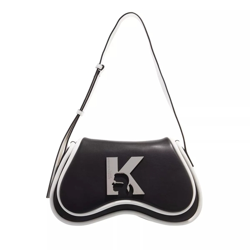 Karl Lagerfeld Jeans Sunglasses Shoulder Bag J101 Black Hobo Bag