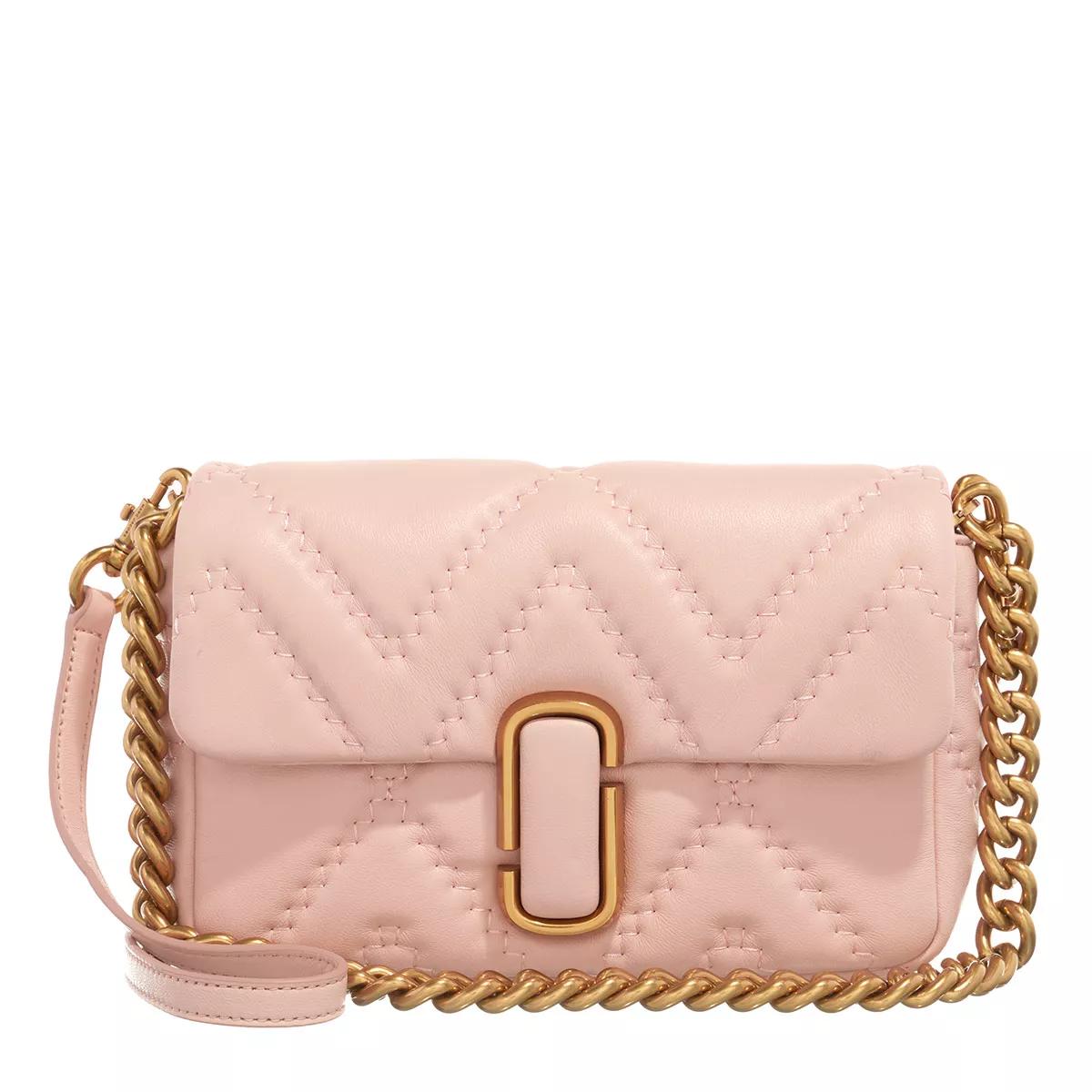 Marc Jacobs Crossbody Bags - The Quilted Leather J Marc Shoulder Bag - Gr. unisize - in Gold - für Damen