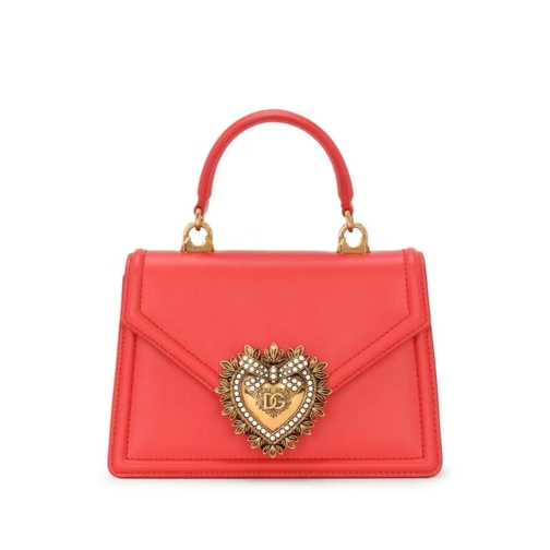 Dolce&Gabbana Schultertasche Small Devotion Bag Red