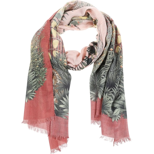 Etro  Scarf Pink & Purple rose