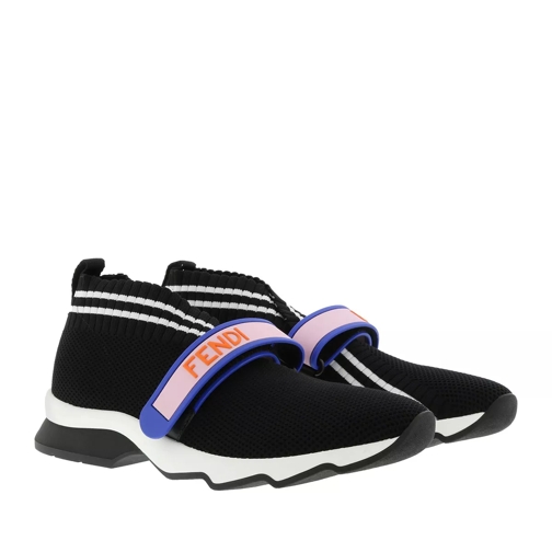 Fendi Fendi Sneakers Calf Leather Black scarpa da ginnastica bassa