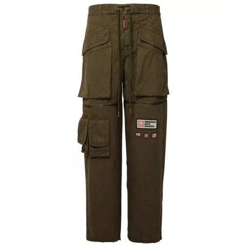 Dsquared2 Cargo Patch Trousers Black 