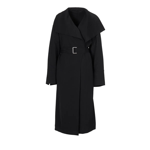 TOTEME Manteaux en laine Signature Twill Coat black