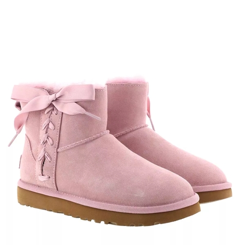UGG W Classic Lace Mini Pink Crystal Winter Boot