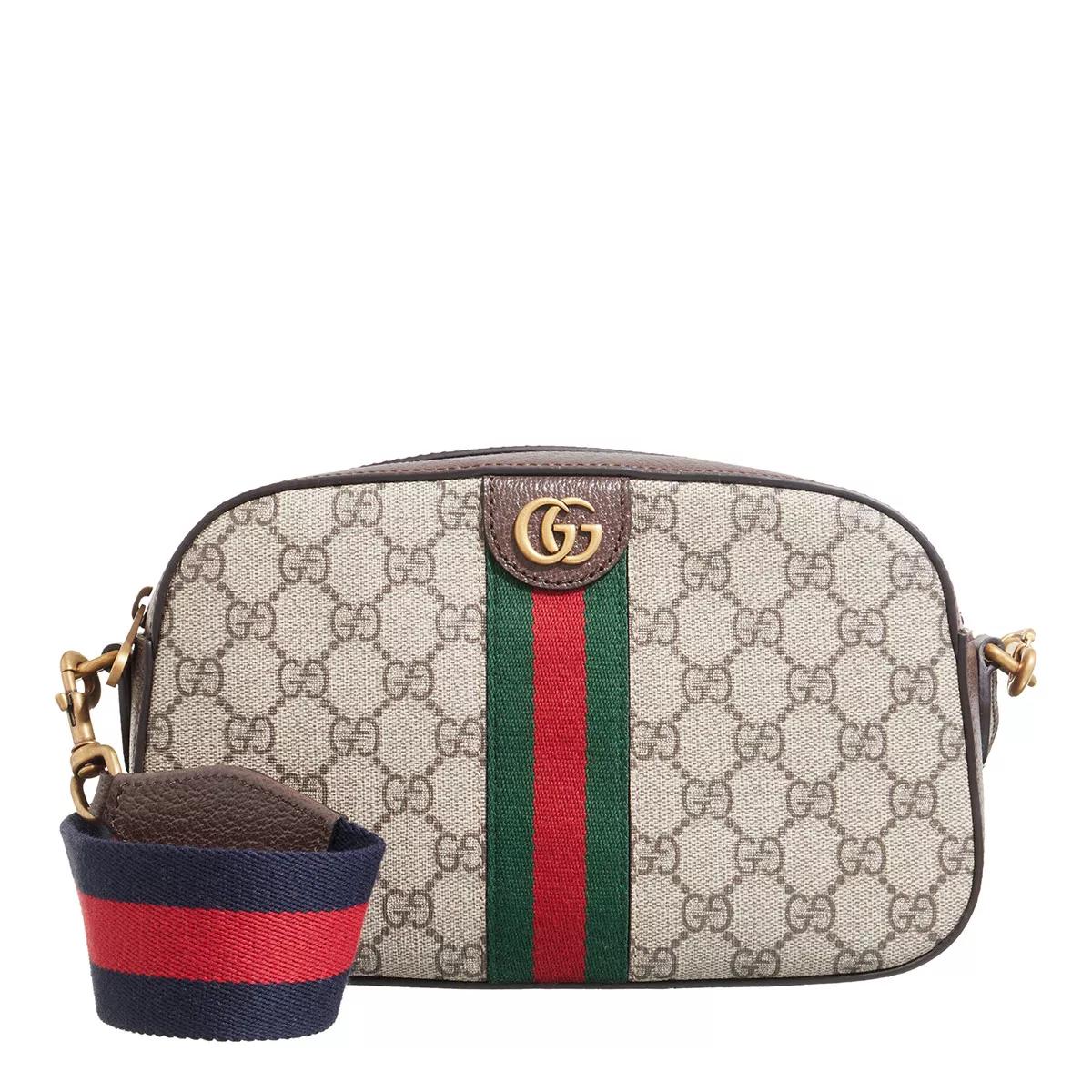 Gucci Crossbody Bags - Small Ophidia GG Shoulder Bag - Gr. unisize - in Braun - für Damen