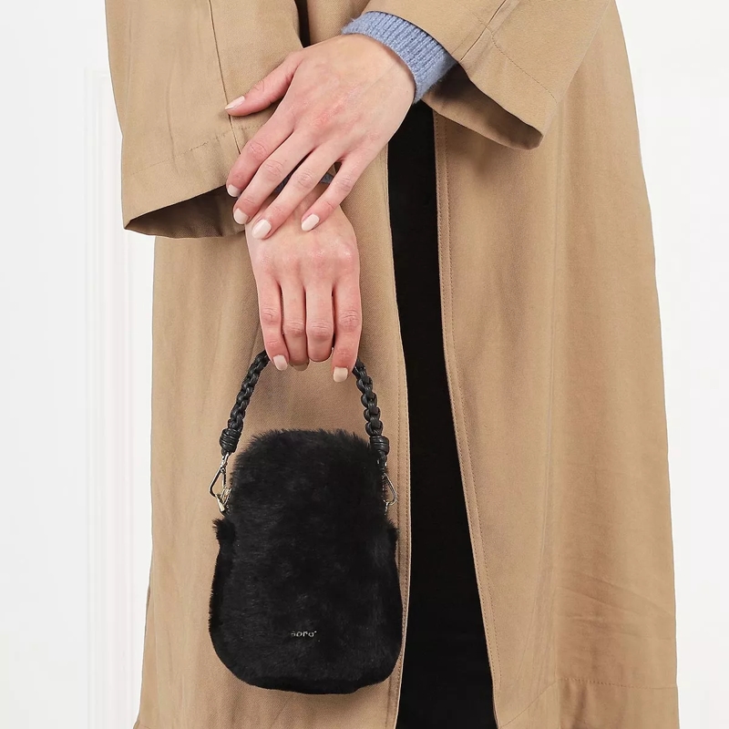 Abro Handytasche Handy Umhängetasche Kaia Black Gold(Image 3)