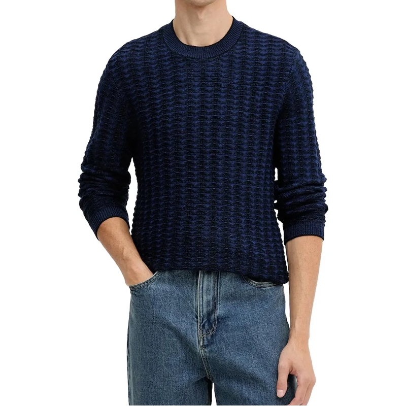 Armani Exchange  Sweaters Blu Scuroblu blau