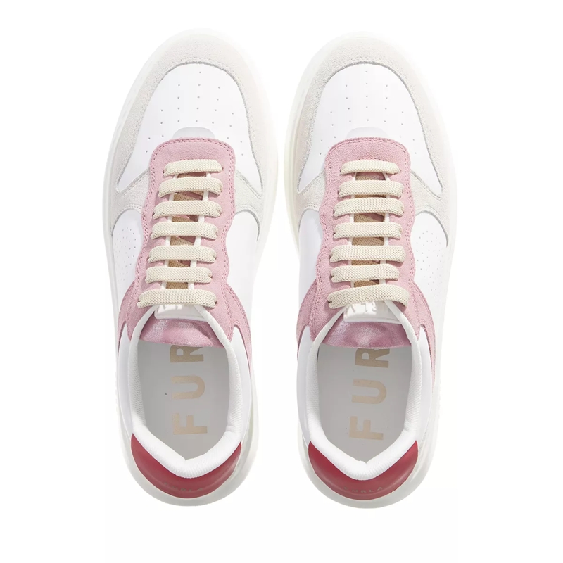 Furla Lage-top sneaker Furlasport Lace-Up Sneaker T.3 Off White+Alba+Talco H+Rosso Veneziano(Image 4)