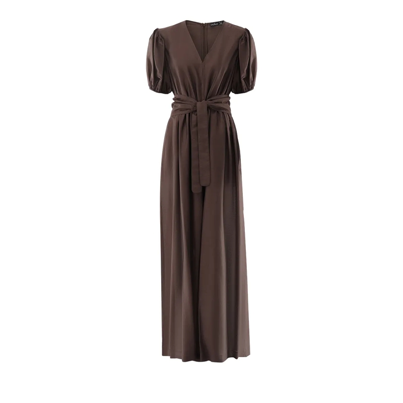 VAN LAACK Jumpsuit CATEGORY.DO.68 Modern Fit Uni braun