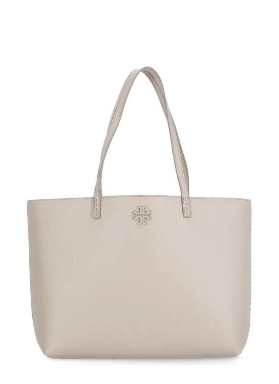 Tory Burch Totes - Mcgraw Tote Bag - Gr. unisize - in Grau - für Damen