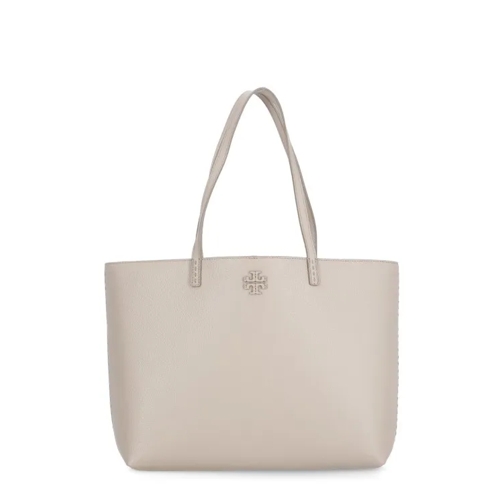 Tory Burch Mcgraw Tote Bag Grey Tote