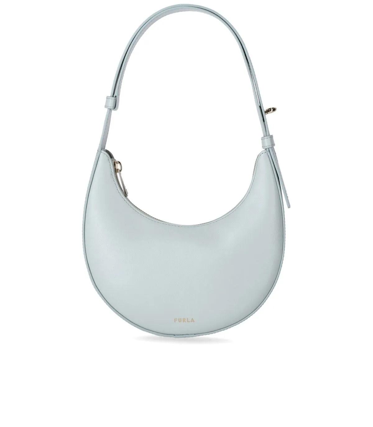 Furla Shopper - FURLA DELIZIA MINI LAGUNA SCHULTERTASCHE - Gr. unisize - in Blau - für Damen