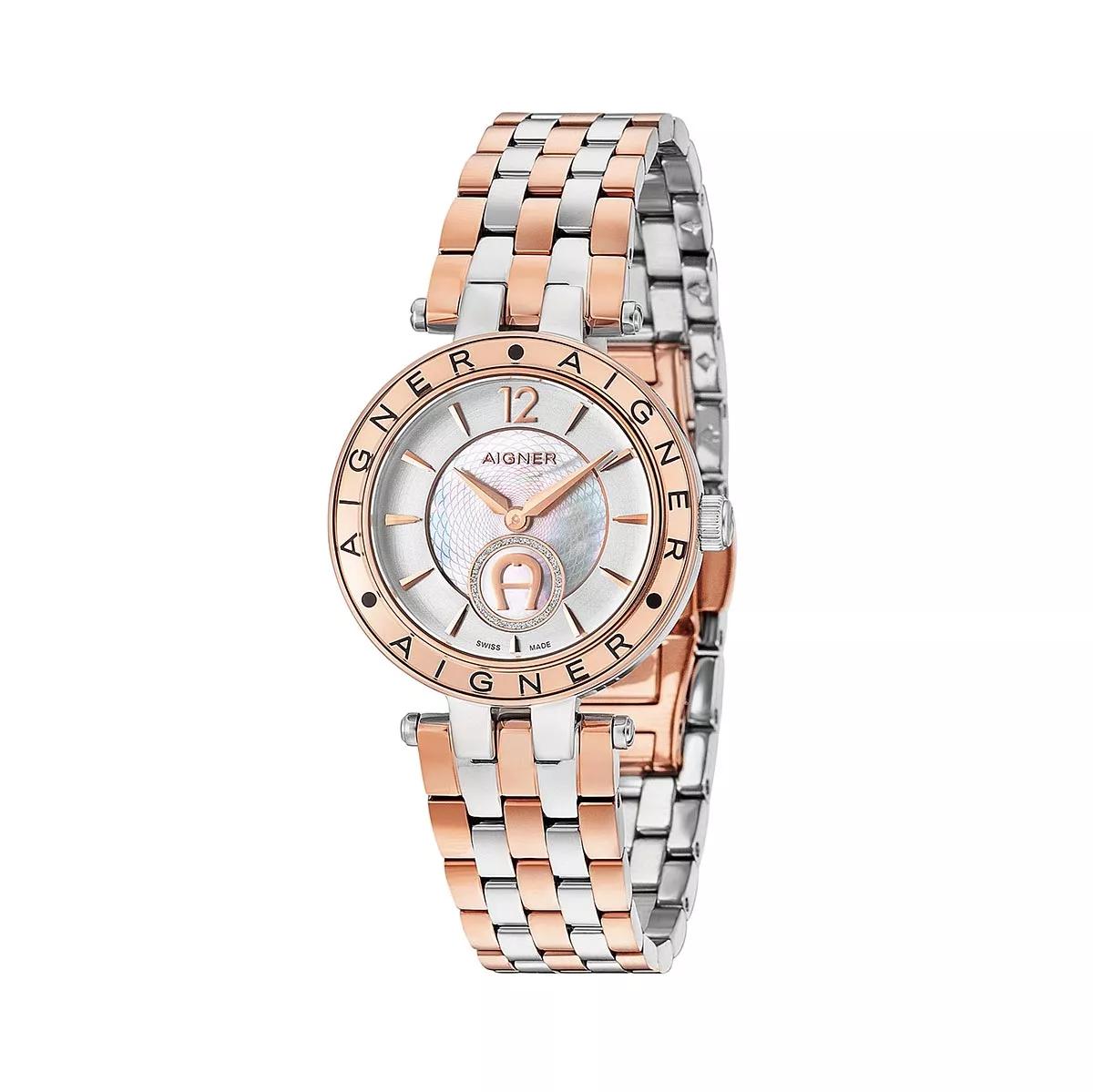 AIGNER Women Watch Murano Silver Mop Montre habill e