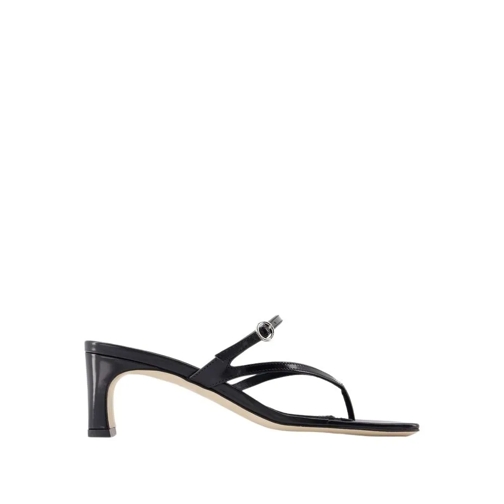 Aeydē Giselle Sandals - Leather - Black Black Sandale