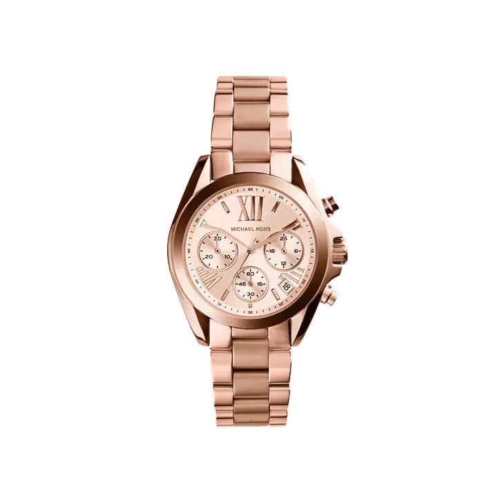 Michael kors chronograph rosegold shop
