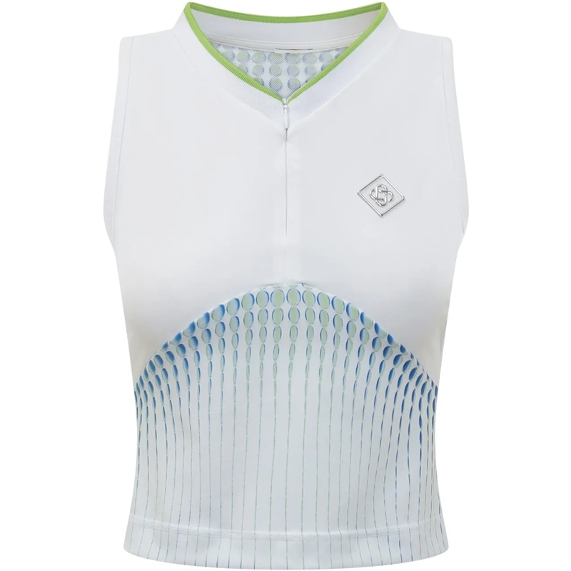 Casablanca Top Top Racer da Tennis weiß