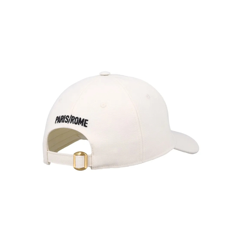Valentino Garavani Hoed Chez Valentino Baseball Cap Neutrals
