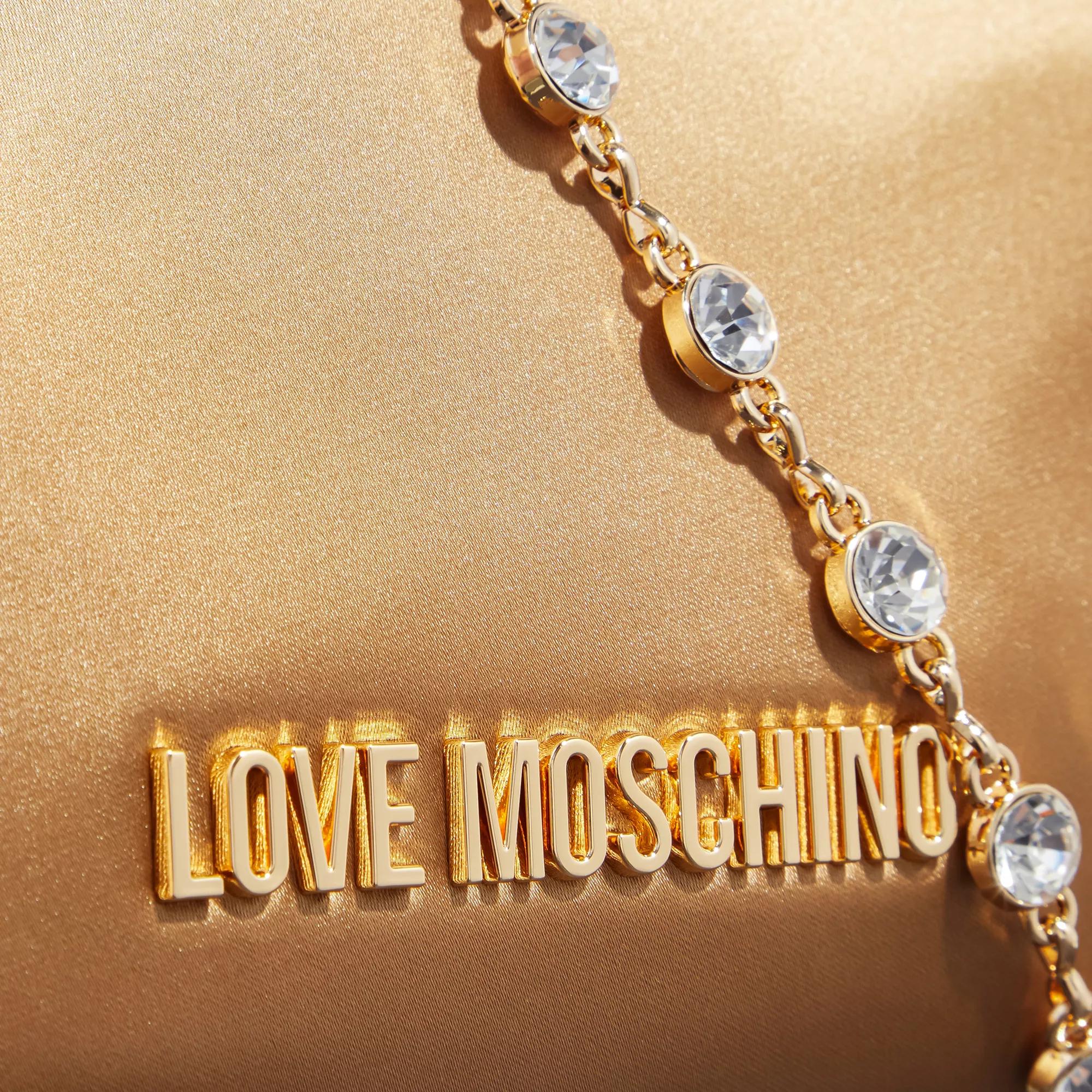 Love Moschino Stijlvolle Tassen voor Vrouwen Beige Dames