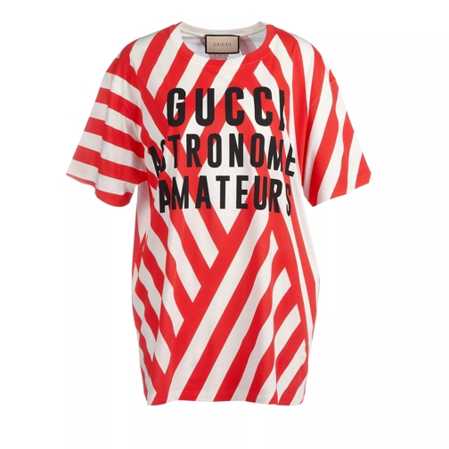 Gucci Striped Gucci Print 9095 sunlight T-tröjor