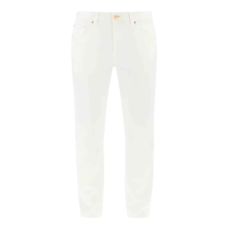 Jacob Cohen Jeans Five-Pocket Design Straight Fit Jeans White