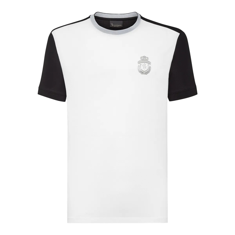 BILLIONAIRE T-Shirt T-Shirt Crest weiss