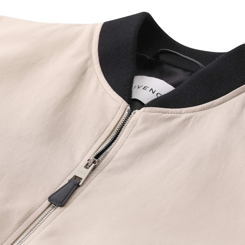 Givenchy Blouson Blouson im Material-Mix beige(Image 4)