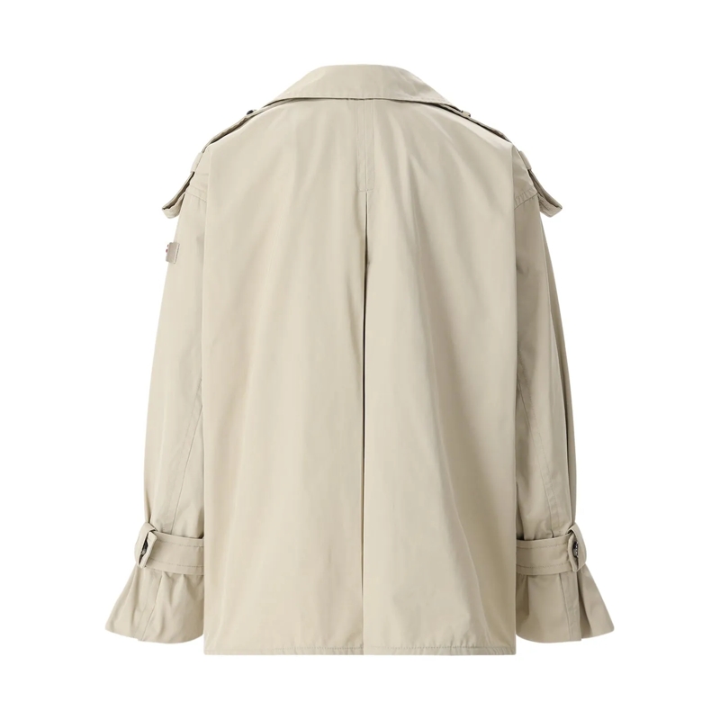 Peuterey Übergangsjacke Kurzer Trenchcoat Pokera beige(Image 2)