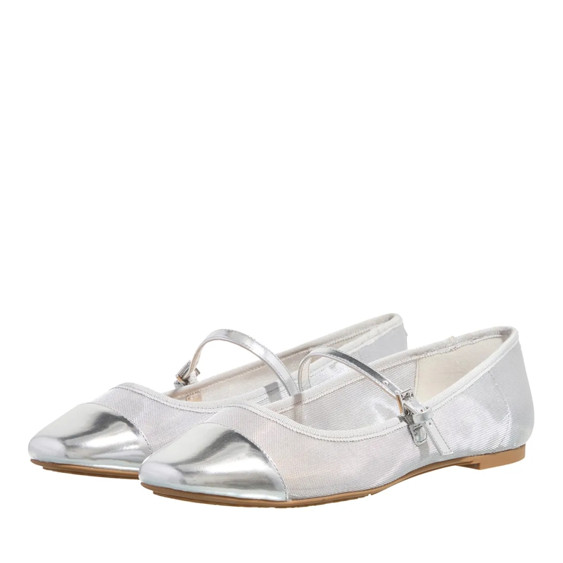 MICHAEL Michael Kors Ballerinas Mae Flex Ballet Silver