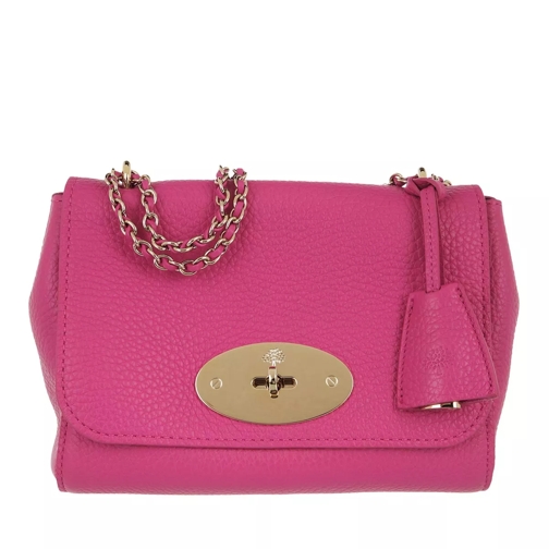 Mulberry Lily Crossbody Bag Grained Leather Mulberry Pink Sac à bandoulière
