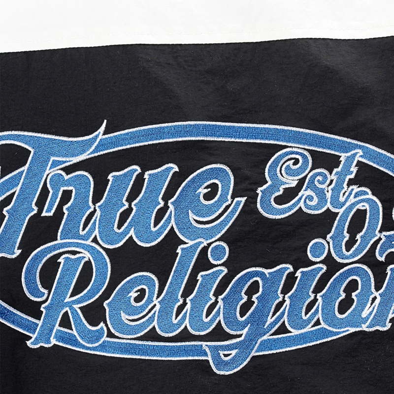 True Religion Daunenjacke - Chopper Jacke- Gestickte und bedruckte Logos-  multicolor(Image 5)