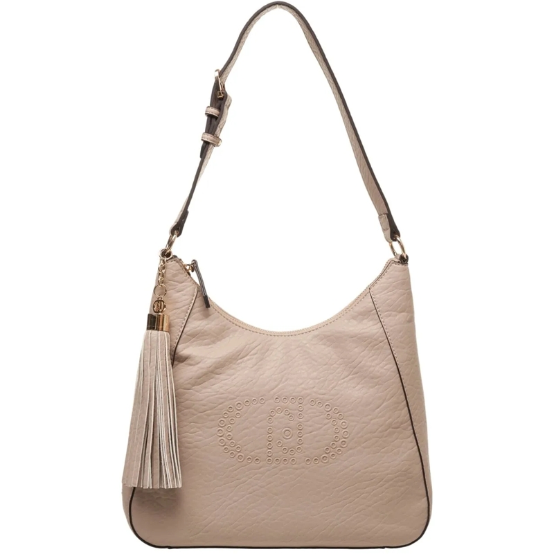 LIU JO Schultertasche Shoulder bag beige