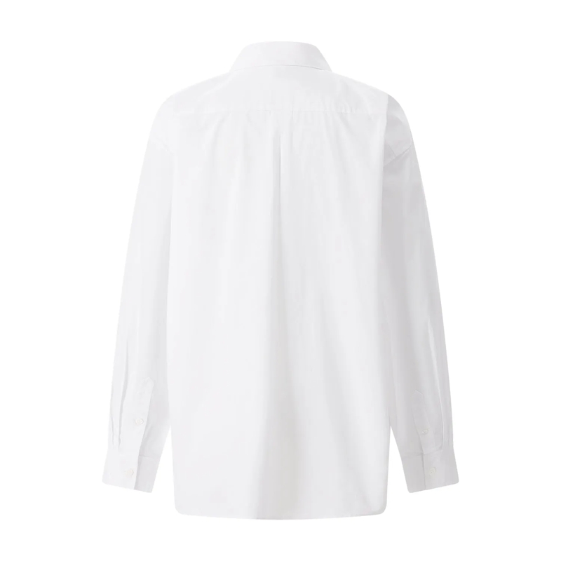 TOTEME Bluse Bluse aus Baumwolle weiß(Image 3)
