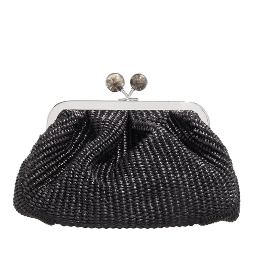 WEEKEND Max Mara Clutch Palmas Nero