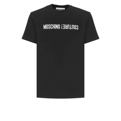 Moschino Logoed T-Shirt Black 