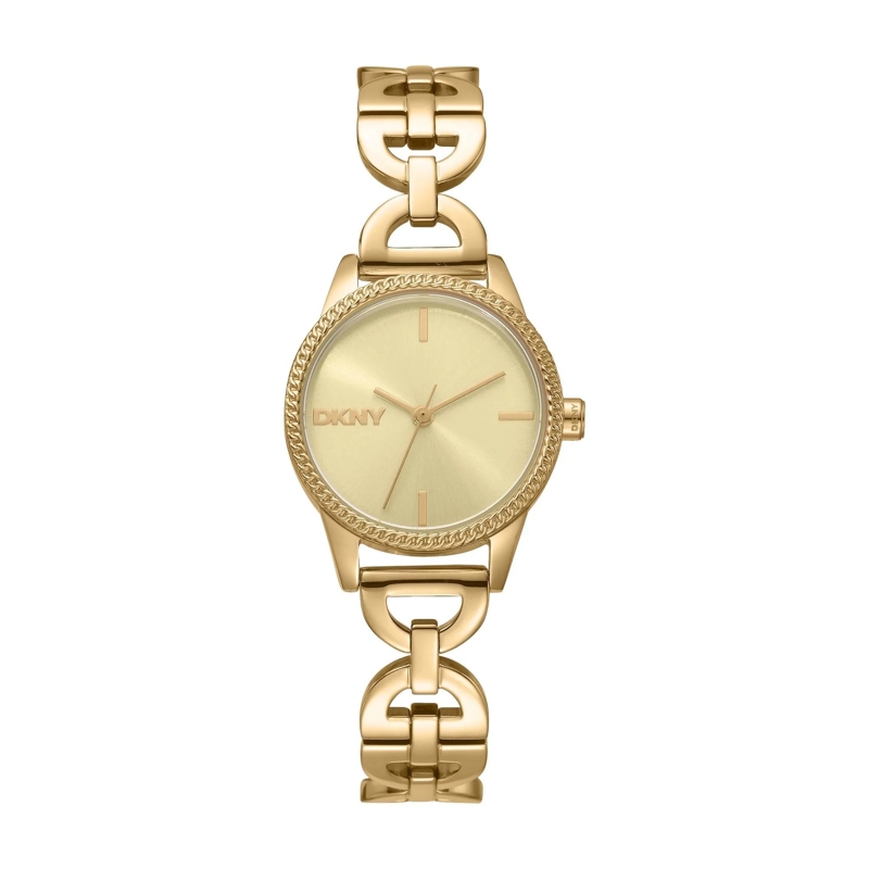 DKNY Quarzuhr Quarzuhr Open Link Watch gold