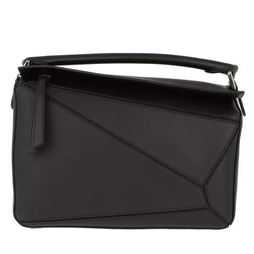 Loewe Puzzle Bag Classic Calf Black Crossbody Bag