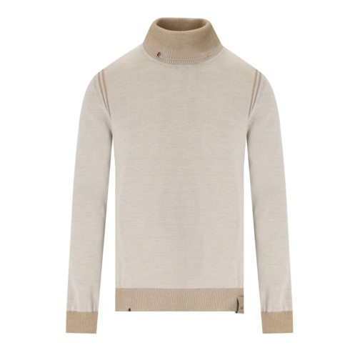 Bob Pull à col roulé BOB ROCK CREME PULLOVER MIT HOHEM KRAGEN beige