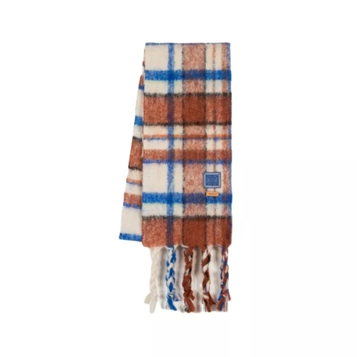 Ader Error Check Scarf - Wool - Ivory Neutrals 