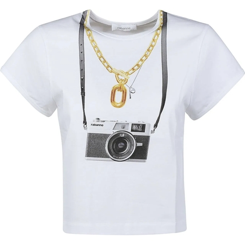 Paco Rabanne T-Shirts T-shirt White weiß